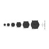 Armitron Men's 201143 Round Easy to Read Black Dial Two-Tone Expansion Band Watch