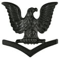 thumbnail image 3 of Medals of America Navy Collar Device: E4 Seabee - Black Metal Rank Pair, 3 of 6