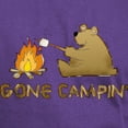 thumbnail image 3 of CafePress - Gone Campin' Dark T Shirt - Men's Classic Graphic Cotton T-Shirt, 3 of 4