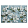 thumbnail image 2 of Awypu White Flowers Challenging Difficult Wood Puzzles for Adults Gift for Family Friends 1000 PCS, 2 of 4