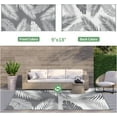 thumbnail image 2 of Outdoor Rug  for Patios   Reversible Outdoor Plastic Straw Camping Rug Carpet  Large Area Rugs Mats for RV  Camper  Deck  Balcony  Porch  Backyard  Beach  Picnic. Leaf, 2 of 7