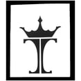 thumbnail image 2 of Top Headwear's Winte's Golfed Goreie Cap Dos tonos - Gris Negro TOP HEADWEAR Beanie, 2 of 2