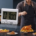 thumbnail image 3 of HomeLife 1 Set Cooking Timer Large Screen Big Number Electronic Timer Magnetic Time Reminder Positive/Countdown Clock Kitchen Gadget, 3 of 13