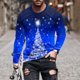 thumbnail image 1 of Blusas y camisas de manga larga con cuello redondo para hombre, blusas casuales de cuello redondo y manga larga, camisetas estampadas, blusas para hombre, 1 of 5