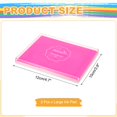 thumbnail image 2 of Uxcell 2Pcs Large Radiant Rose Stamp Ink Pad, 3.9x4.7 Inch Washable Craft Finger Stamps Pad for Paper Wood Fabric Inkpad DIY Card Making, 2 of 7