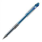 Pentel Arts Slicci 0.25 mm Extra Fine Gel Pen, Blue Ink, Box of 12 (BG202-C)