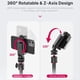 thumbnail image 5 of Soporte Multifuncional para Teléfono con Abrazadera y Trípode Giratorio con Zapata Fría Doble para Smartphones, Vlogs., 5 of 5