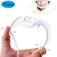 thumbnail image 2 of 10 Pcs Transparent Face  with AntiFog Treatment, FoodGrade PC Material for Catering and Restaurant Supply, 2 of 8