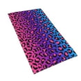 thumbnail image 2 of Kll Leopard Neon Rainbow Gradient Ultra Absorbent & Soft Hand Towels For Bath, Hand, Face, Gym And Spa-27.5x16in, 2 of 9