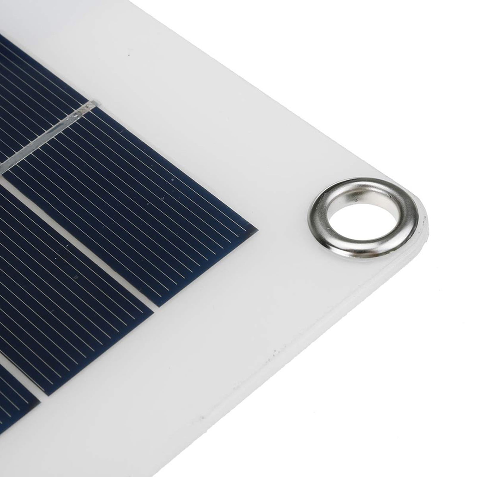 Solar Power Charger for Car RV Boat Flexible Solar Panel, 20W Portable Solar Charger with Dual USB Output and DC5521 Interface, for 12V Car Small Home Appliances Dual USB Charging Panel Kit