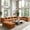 Teddy Rust, variant on BEHOST 130" 8-Piece Modular Sectional Sofa with Ottomans, U-Shaped Pit Couch for Living Room, Modern Chenille Fabric Cloud Couch Set, Large Sleeper Sofa with Deep Seats, Forest Green