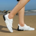 thumbnail image 6 of Mepaouo Water Shoes Men Women Beach Barefoot Aqua Socks Wide Swim Walking Shoes for Hiking Diving Surfing, 6 of 8