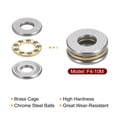 thumbnail image 4 of Uxcell F4-10M Miniature Thrust Ball Bearings 4x10x4mm Chrome Steel with Washers 4 Pack, 4 of 5