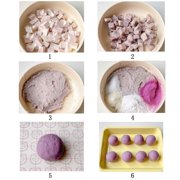 Mooncake mold with 1 stamp, moon cake puff pastry press mold,mooncake mold set hand pressed biscuit dessert DIY(1*Chinese style rabbit)