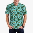 thumbnail image 2 of Salouo Pineapple Sea Turtle for Men's Short Sleeve Polo Shirts,Polo Shirts for Men Performance Short Sleeve Golf Shirt Athletic Casual Collared T-Shirt-XX-Large, 2 of 8