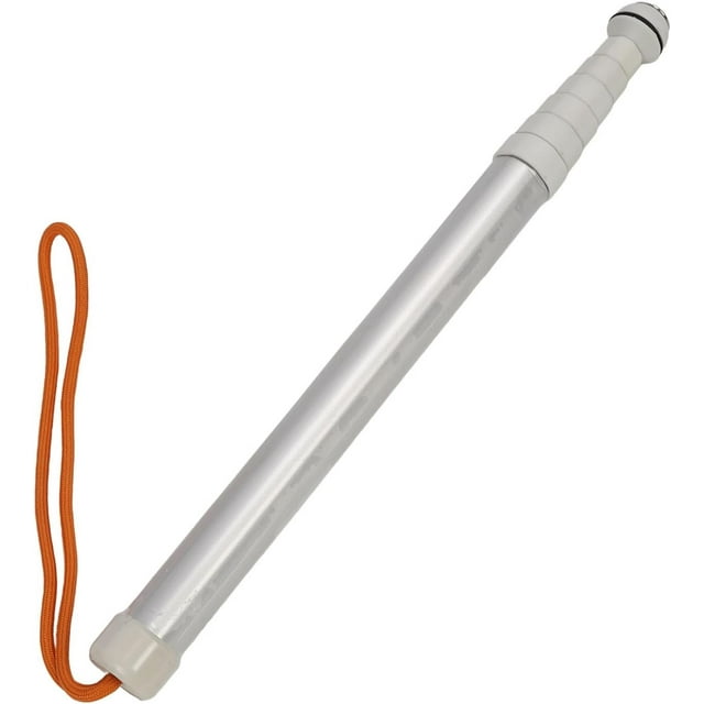 Telescopic Blind Cane, Folding Blind Cane Walking Stick Anti Slip Shockproof for The Blind, Reflective Shockproof Walking Stick for Visually Impaired People with Storage Bag