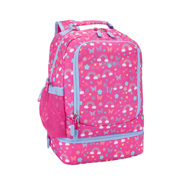 Bentgo Kids Prints 2in1 Backpack & Insulated Lunch Bag Durable