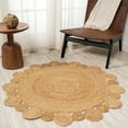 thumbnail image 4 of JONATHAN Y JONATHAN  Y Soleil Round Natural Jute hippie Circle Area Rug 7' Round, 4 of 5