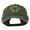 Black, variant on Symbol for Trinity Embroidered Washed Cap - Dark Green OSFM