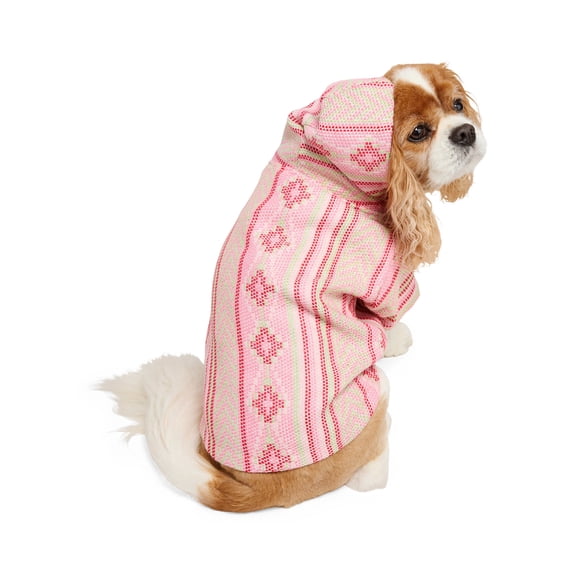 YOULY Baja Pet Hoodie Pink X-Small