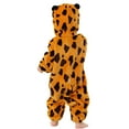 thumbnail image 3 of Hicidod Baby Romper Long Sleeve Cute Fleece Soft Animal Bodysuit Infant Toddler Zipper Comfortable Rompers Jumpsuit with Hood, 3 of 7