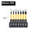 thumbnail image 5 of Whatever You Like 7 Pcs Magnetic Screwdriver Bit Set Torx Star 1/4 In Hex Shank Electric Screwdriver Bits Cross Head -Impact Screw Driver Bit (Hand Tools), 5 of 12