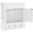 thumbnail image 4 of LYDIA WALL CABINET IN WHITE, 4 of 11