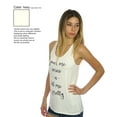 thumbnail image 4 of Shop Delfina Pour Me Wine - N - Tell Me I'm Pretty Funny Women's Drink Tank Top, 4 of 5