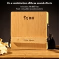 thumbnail image 3 of Cajón de madera, tambor plano de mano 3 en 1, instrumento de percusión con, 3 of 8