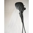 thumbnail image 6 of Moen 220C5 Verso 2.5 GPM Multi Function Shower Head - Black, 6 of 12