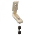 thumbnail image 3 of 20pcs Corner Brackets Slot Aluminum Profile L-Shape Brackets 90 °   Inner Connector Eu-2020 Corner Connector Bracket Hardware, 3 of 7
