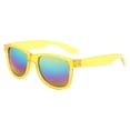 thumbnail image 2 of Ticikt Kids Polarized Sunglasses, Colorful Mirror Lens Sun Protection Shades for Boys Girls Beach Outdoor,Light Yellow, 2 of 4