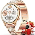 thumbnail image 1 of Reloj Inteligente Hwagol 1.39" Redondo Rastreador de Fitness con Llamadas Bluetooth, 1 of 7