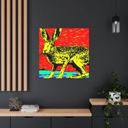 Jackrabbit Pop Art - Canvas