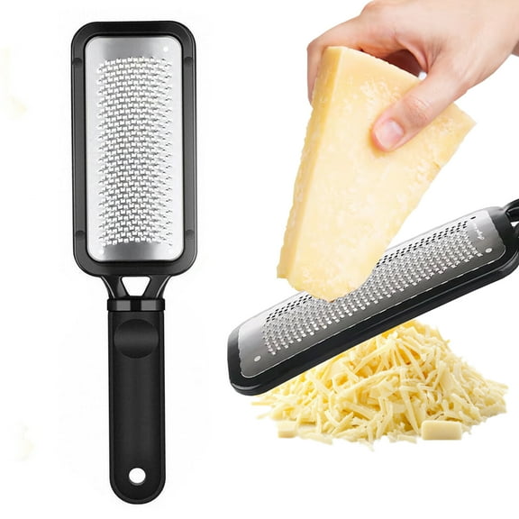 Q&Q BASICS Handheld Cheese Grater Lemon Zester Ginger Fine Shredder Scraper Rasp File Tool
