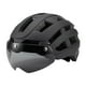 thumbnail image 4 of Casco de bicicleta con correa ajustable para la barbilla, cascos deportivos para patinaje, escalada y equitación. Negro, 4 of 8