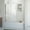 Brushed Nickel, variant on DreamLine SD-363658Q-01 Aqua-Q Fold 36 in. W x 58 in. H Frameless Bi-Fold Tub Door in Chrome