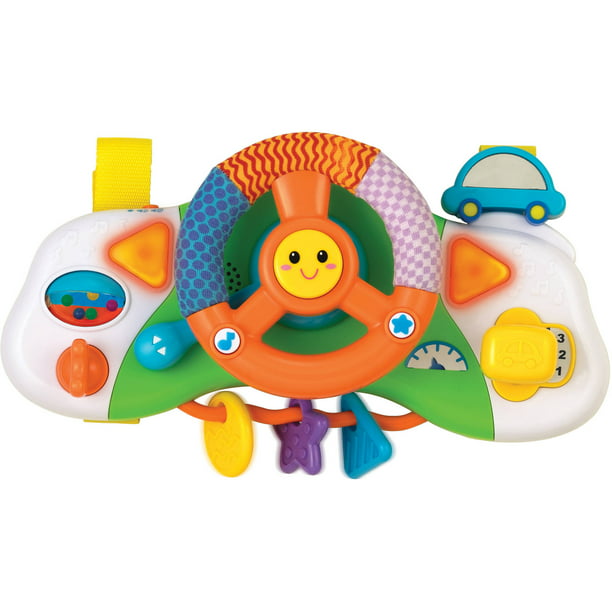 Baby Driver Stroller Car Seat, Baby Steering Wheel Toy For Car Seat