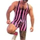 thumbnail image 2 of pstuiky Camisetas sin mangas para hombre, Mono deportivo informal sin mangas a rayas para hombre Tops elegantes para mujer xl, 2 of 6