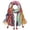 Floral Damask, variant on Boho Lightweight Floral Vintage Fringed Scarf, Shawl Wrap with Tassels, Floral Damask