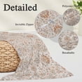 thumbnail image 3 of Vintage Boho Pillow Covers 16"x24", Retro Southwestern Ethnic Mexican Floral Soft Brushed Microfiber Breathable Throw Pillow Covers, Pillowcase with Zipper for Couch Sofa Bedroom Living Room, 3 of 9