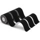 thumbnail image 1 of Sports Muscle Kinesiology Tape, 5m x 5cm, Waterproof Elastic Kinesiology Tape, 3 Rolls (1 x Black, 1 x Black, 1 x Black), 1 of 5