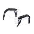thumbnail image 5 of jiaping 2x Handlebar Wind Deflector Universal Wind Motorbike Hand Protector Clear and Black, 5 of 9