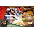 thumbnail image 3 of 18PCS Griddle Accessories Kit, Flat Top Grill Accessories Set for Blackstone and Camp Chef, Griddle Tools with Extra Large Griddle Spatula and Griddle Grease Gate for Outdoor BBQ, 3 of 16