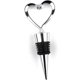 thumbnail image 1 of 3 Pcs Stainless Steel Love Design Heart Shape Wine And Beverage Bottle Stoppers, 1 of 2