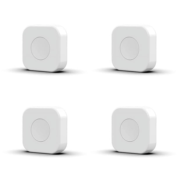 4X Tuya Zigbee BotóN Interruptor de Escena Inteligente Enlace Inteligente Interruptor InaláMbrico AutomatizacióN Funciona con Vida Inteligente