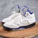thumbnail image 4 of Ni - ke Ni - ke Air Jordan 5 Boys Size 7Y White Concord Grape Basketball Sneaker 440888-141, 4 of 5