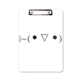 thumbnail image 1 of Lovely Face Expression Toast Clipboard Dossier Bloc-Notes Plaque de Support A4, 1 of 4