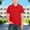 Red, variant on Piuwrlz Red polo Shirt Boys School Uniform T-Shirt Stripe Lapel Collar Button Shirt School Uniform T Shirt Red Size 2-3 Years