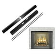 thumbnail image 2 of Adjustable Rod Set Fireplaces Curtain Rod Set Adjustable Fireplaces Rod Set Metal Perfect for Home Office Hotel, 2 of 7